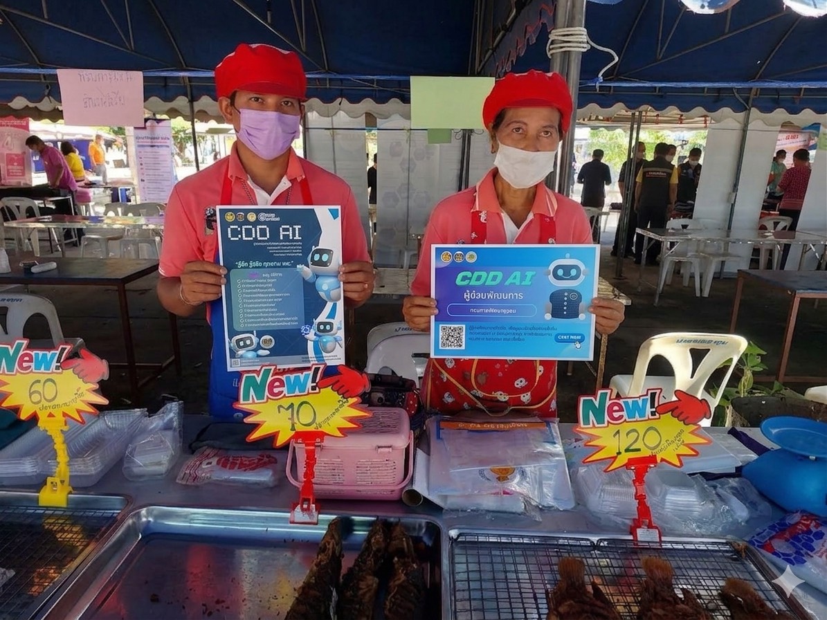 พช.ไชโย ส่งเสริมการใช้งาน "CDD AI" เครื่องอัจฉริยะสำหรับคนพัฒนาชุมชน